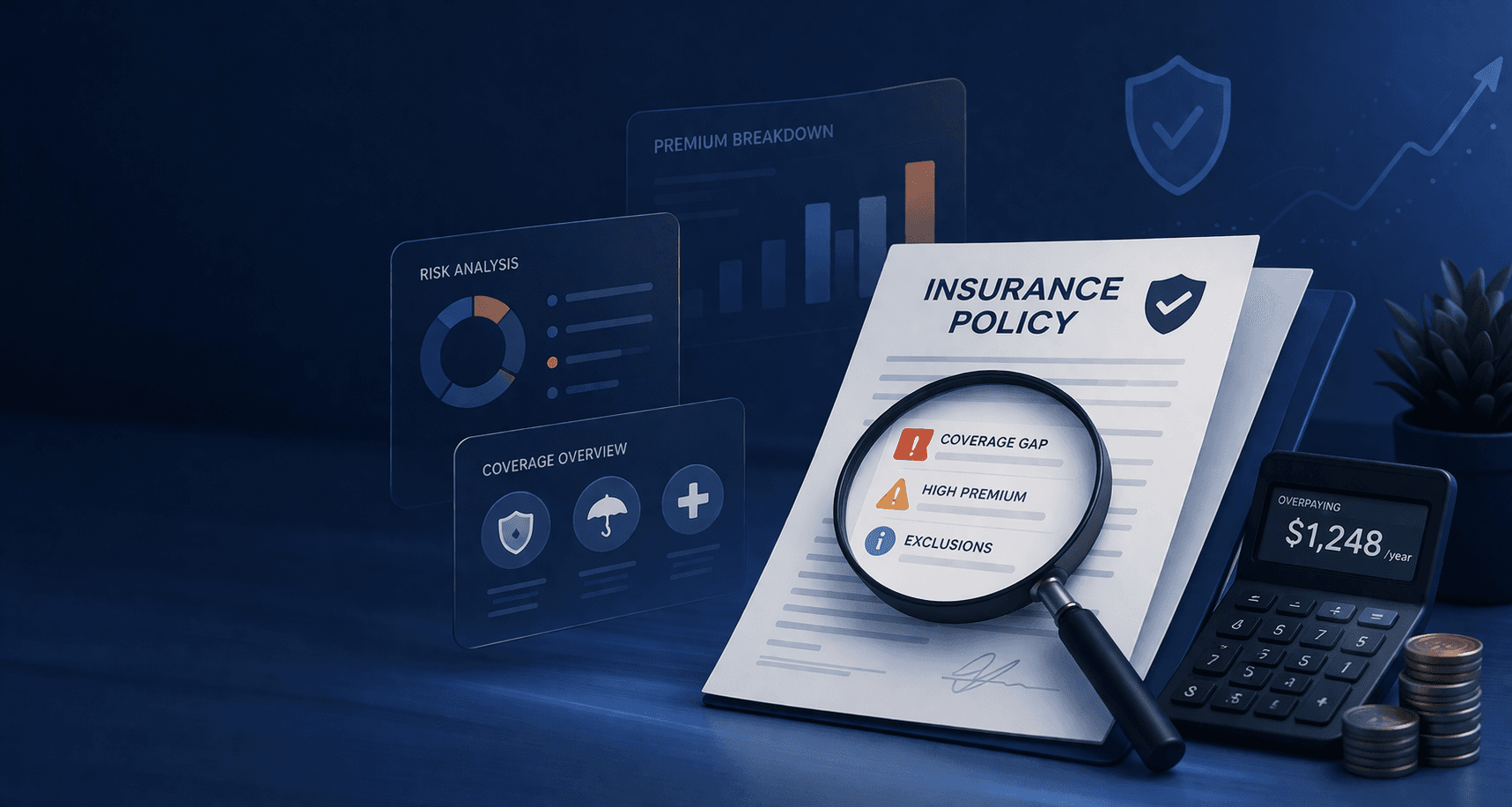 Insurance policy document analysis