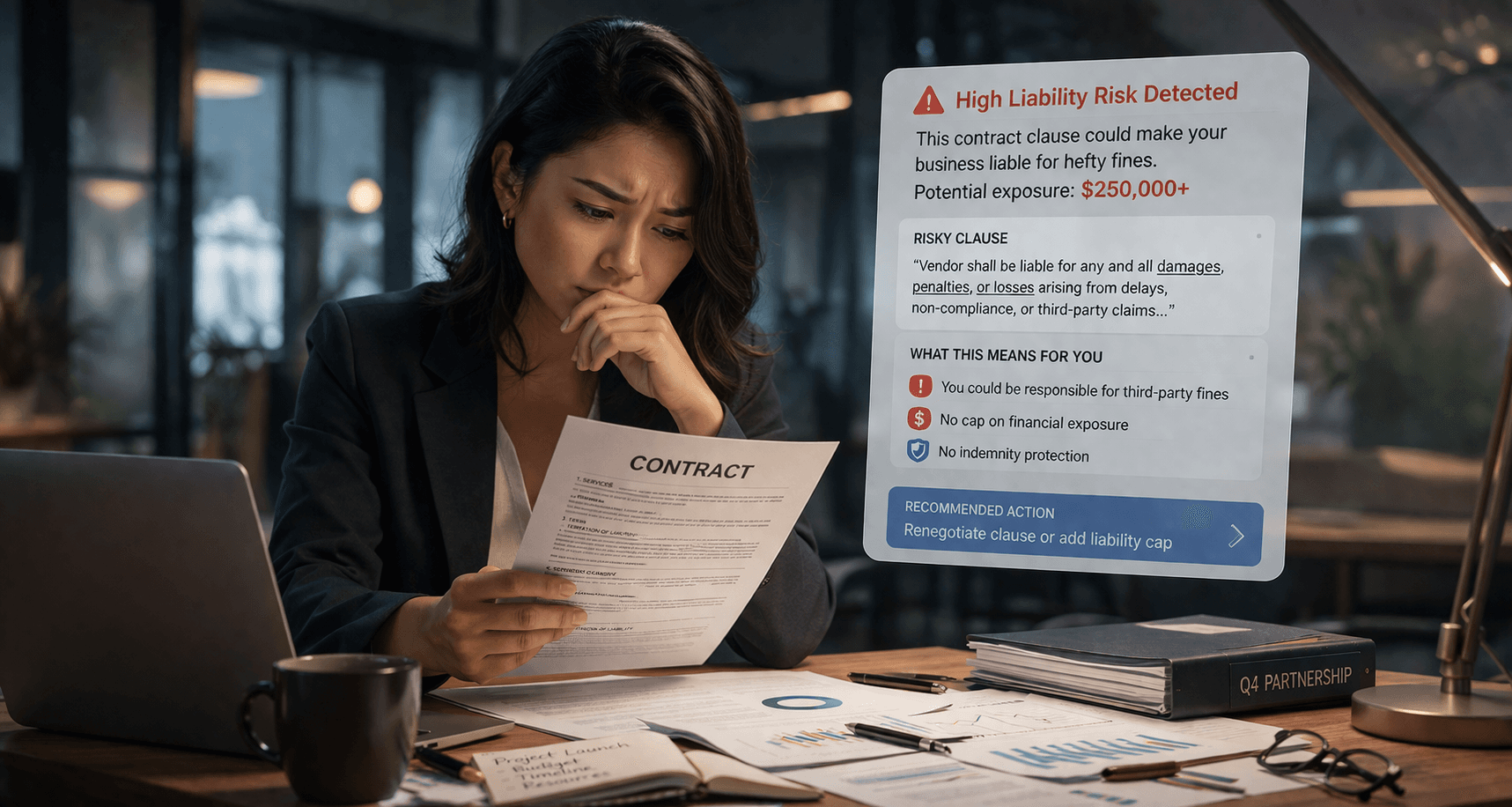 Business agreement analysis