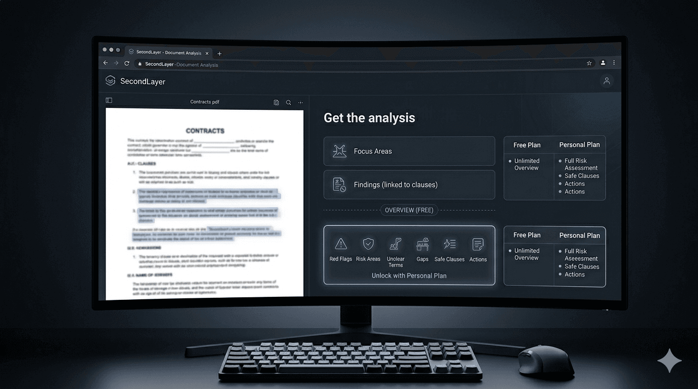 SecondLayer — analysis results